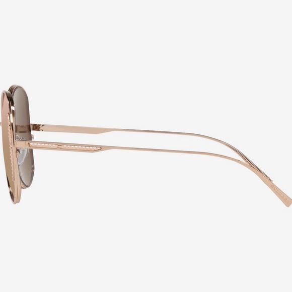 Bvlgari BV6169 Pink Gold Sunglasses - Picture 4 of 9